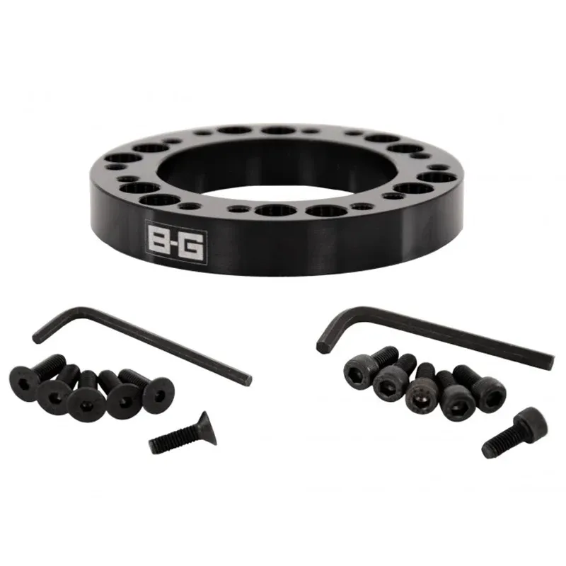 BG Racing - Adattatore per distanziale volante (da 12,5 mm 6x70mm / 6x74mm PCD)