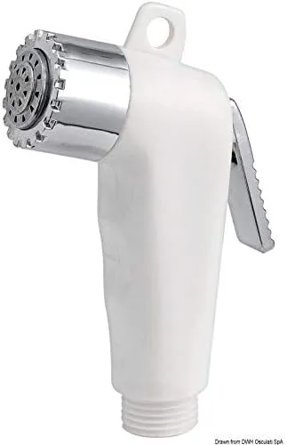 OSCULATI Doccetta Boris Bianca Tubo PVC 2,5 m