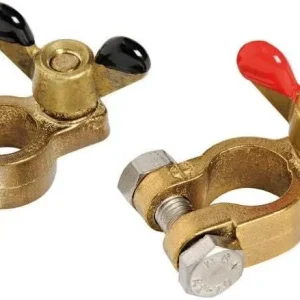 OSCULATI 14.386.00 Set Bronze Battery Clamps