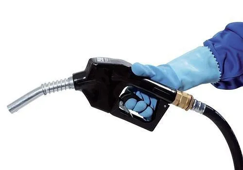 Certificato CE Stazione di rifornimento diesel mobile DENIOS PolyMove PM 450 PE pompa da 230 volt volume 450 litri 194-027