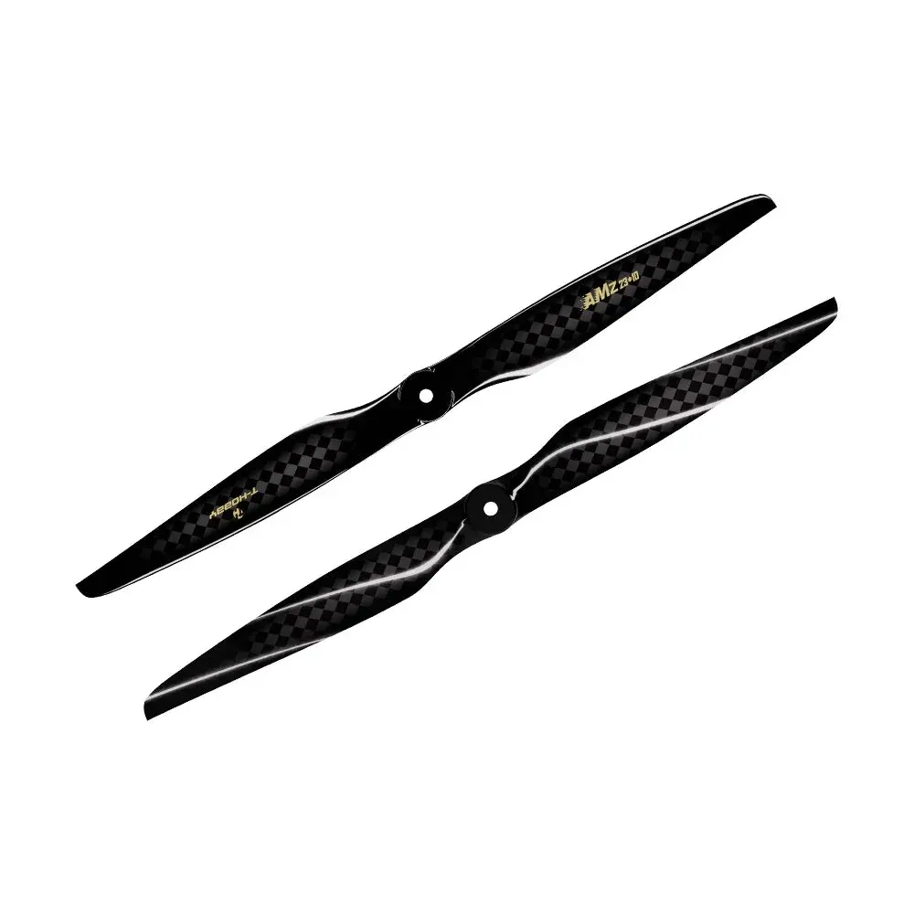 Elica fibra di carbonio T-Hobby AMZ 23x10 (AMZ23*10) per aerei 3D 84"-89", CF+epossidica, 23 pollici
