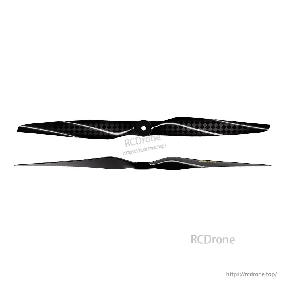Elica fibra di carbonio T-Hobby AMZ 23x10 (AMZ23*10) per aerei 3D 84"-89", CF+epossidica, 23 pollici