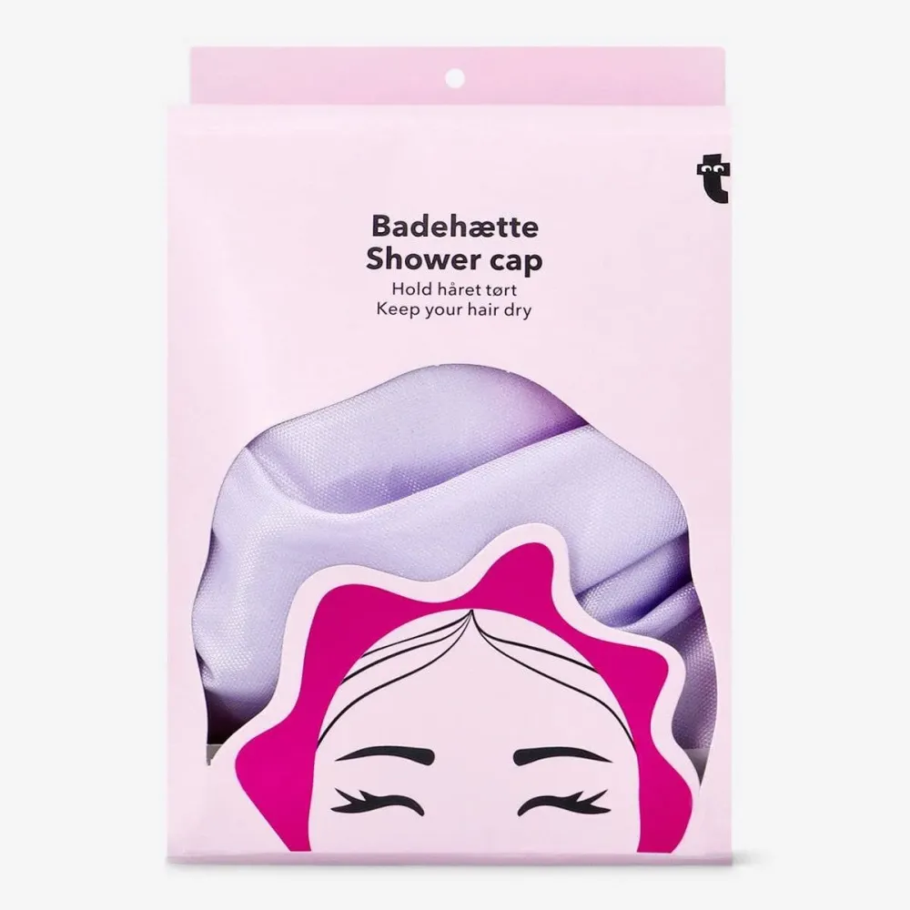Cuffia da doccia rosa