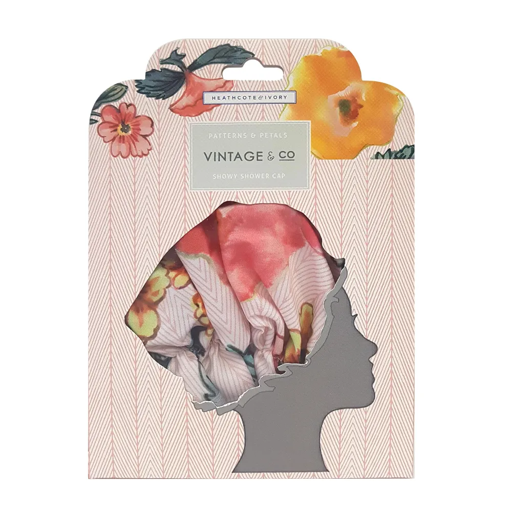 Cuffia da doccia Vintage & Co - Fantasie e Petali