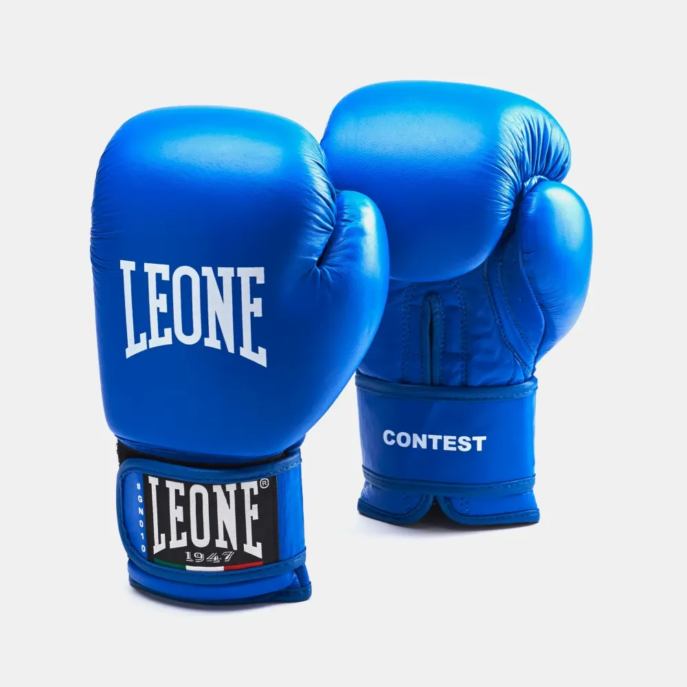 Guanti Boxe Gara LEONE - Blu