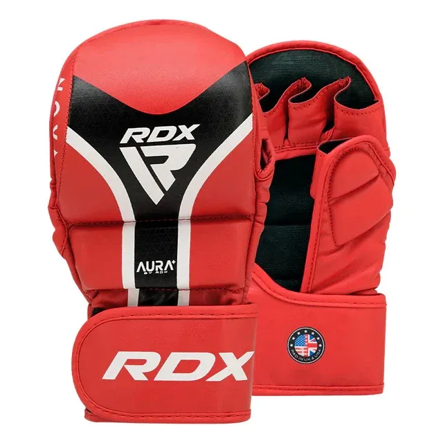 RDX Guanti MMA Shooter Aura Plus T-17 - Rosso LG