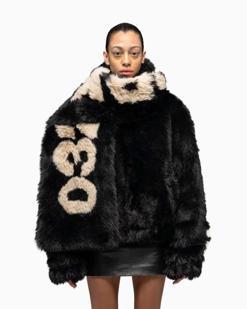 Sciarpe Guanti 032c Anti-Gauguin Unisex Faux Fur Scarf Unisex