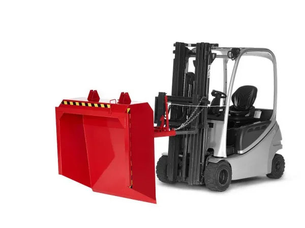 Benna per carrello elevatore RR Industrietechnik tipo RS-75 RAL 3000 100600205 | 2000W | 230V
