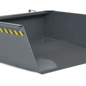 Benna per carrello elevatore RR Industrietechnik tipo RS-100 RAL 7005 100800366 con avviamento elettrico
