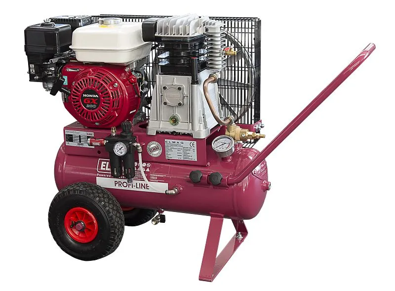 Motocompressore ELMAG PROFI-LINE BENZ 840/10/100 11096 con lama da 40 cm