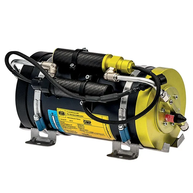 OMP - Impianto di estinzione alluminio elettrico (CESAL4 LE) - Volume abitacolo da 1.99 m³ 3.73 m³