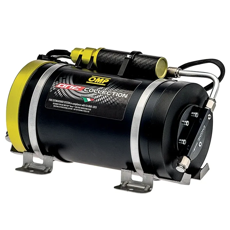 OMP - Impianto di estinzione alluminio elettrico (CESAL4 SE) - Volume abitacolo da 1.2 m³ 2.2 m³