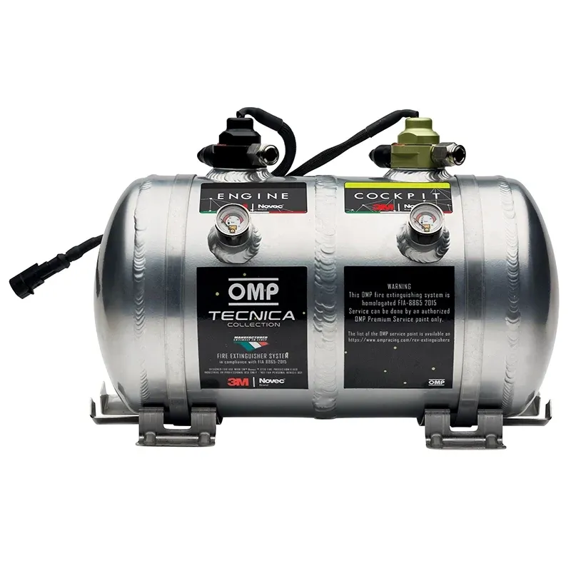 OMP - Impianto di estinzione elettrico alluminio 1.7 L FK-5-1-12 1230 (CESAL5SE)