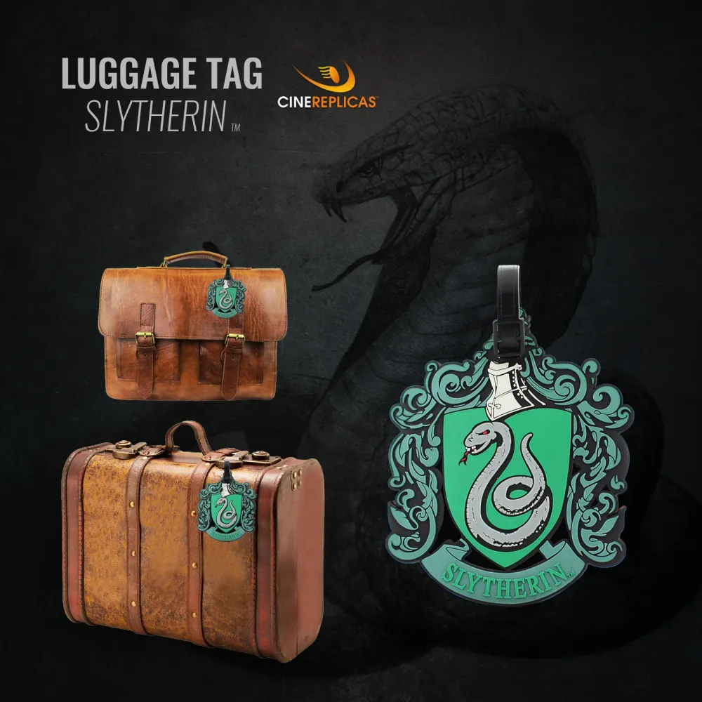 Serpeverde Luggage Tag Etichetta con Numero Progressivo