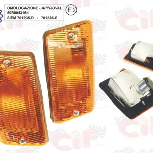 Coppia frecce complete posteriori Siem Vespa 50 125 PK XL RUSH N HP FL V
