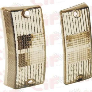 Coppia plastiche frecce anteriori fume' Vespa PX LML 125-150-200