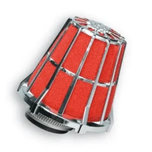 042412.k0 filtro aria red filter e5 con d.32 per carburatori phbg 15÷21 - mikuni cromato