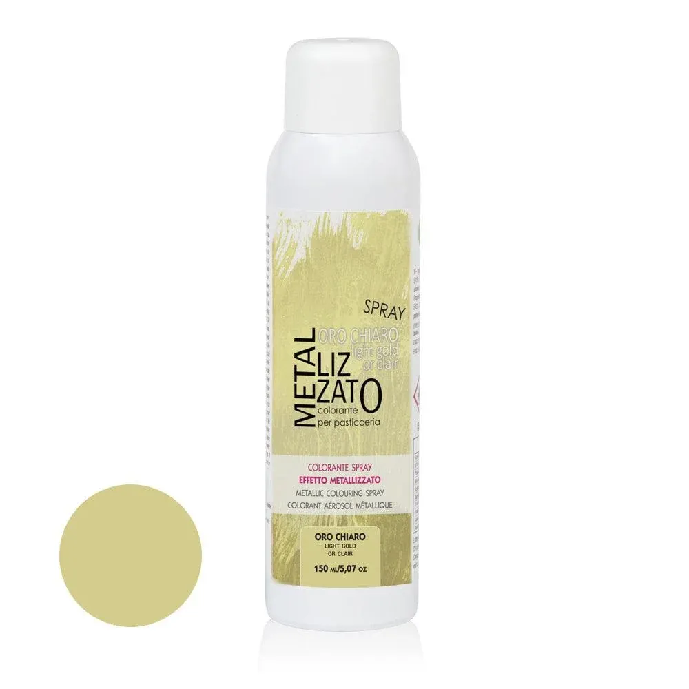Spray Metallizzato Oro Chiaro 150 ml