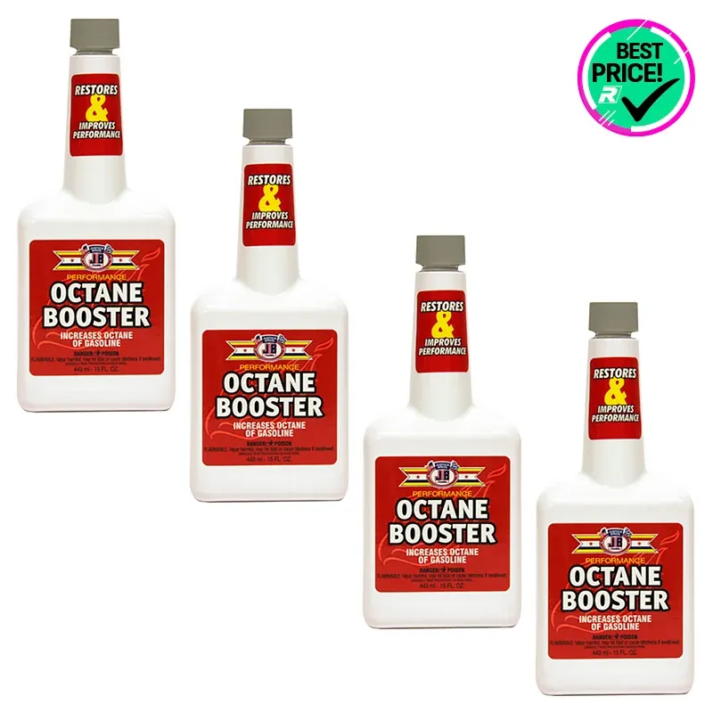 Pack 4 pz. - Justice Brothers - Octane Booster (443 ml)