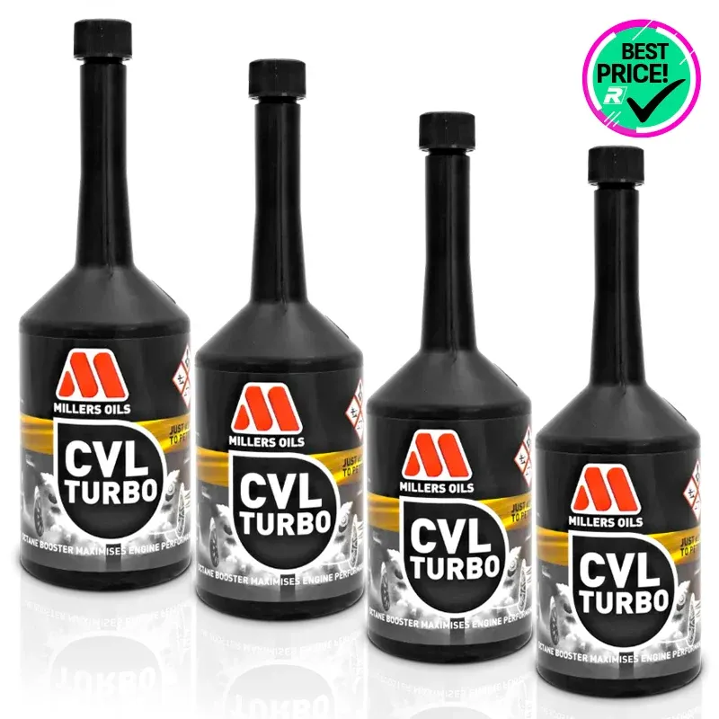 Pack 4 pz. - Millers Oils - Octane Booster CVL Turbo