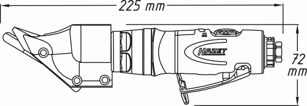 Set di Avvitatori Cesoie per latta Hazet 9036N-5