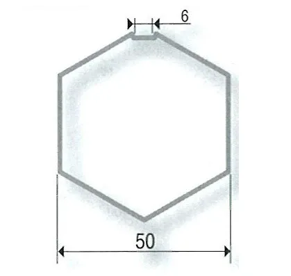 Adattatori per motori SOMFY / SIMU Ø 50 mm | 50 mm Hex