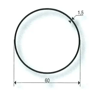 Adattatori per motori SOMFY / SIMU Ø 50 mm | Tubo MISCHLER 60 mm