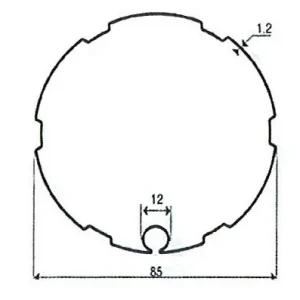 Adattatori per motori SOMFY / SIMU Ø 50 mm | Tubo IMBAC 85