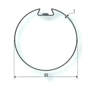 Adattatori per motori SOMFY / SIMU Ø 50 mm | Tubo Deprat 89