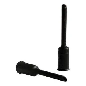 Capoguaina Corpo: 5mm Nylon Nero - Barattolo 100 Pezzi