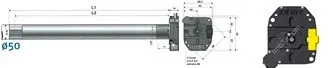 LT 50 CSI MARINER 40 NM / 17 Giri - Con comando di emergenza