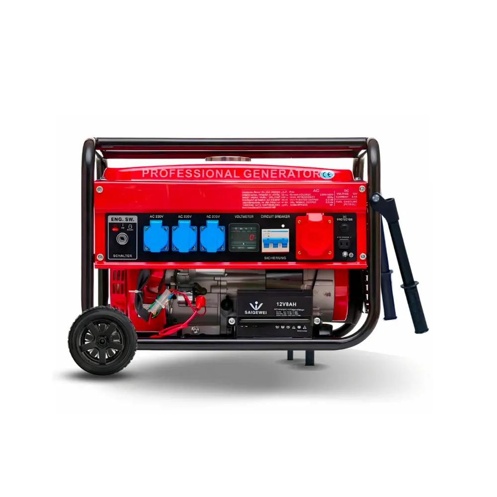 Generatore Di Corrente Con Inverter E Serbatoio Benzina 20l 8,5kw 8500w