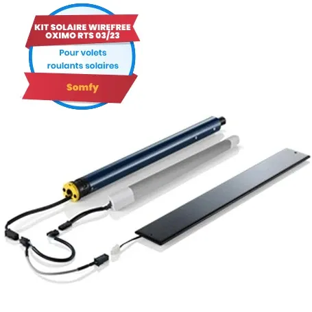 Kit solare Somfy RTS Ø40 - WireFree 03/23