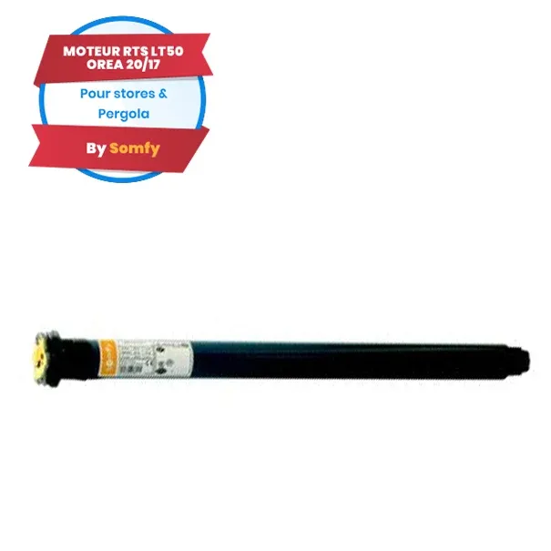 Motore Somfy LT50 OREA RTS 20/17 - realizzato su ordinazione