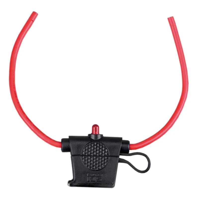 PORTAFUSIBILE CON LED PER FUSIBILI STANDARD