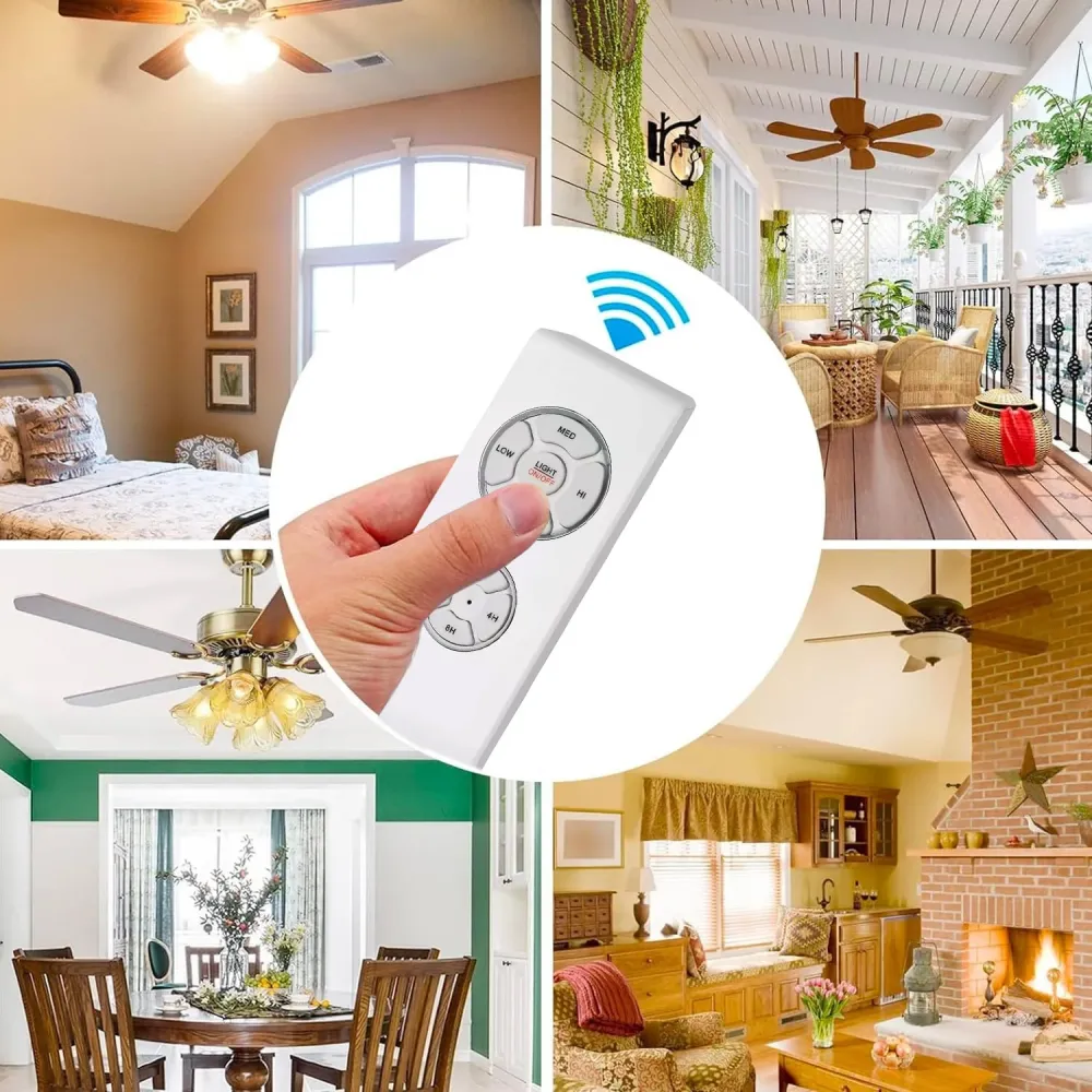 Set Trasmettitore E Ricevitore Per Ventilatori Soffitto 230v