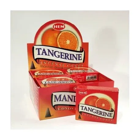 Gancio per Catene HEM - Tangerine Incense Cones (10 Cones)