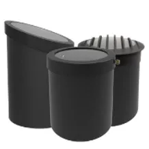 Nero puro Diamond PAR36 GRATE Flat Top Well Light w/PAR36 7 2700 30 Lamp con Protezione dall'Acqua