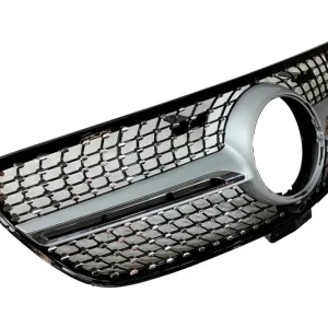 Griglia Mercedes GLE Coupe C292 (2015-2018) GLE W166 SUV (2015-2018), conversione Diamond Fotocamera Chromed