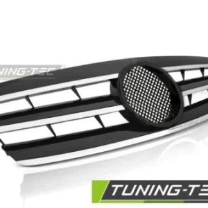 Griglia SPORT BLACK CHROME per MERCEDES Classe C W203 00-07