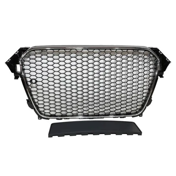 Griglia Sportiva Audi A4 2013-2016 conversione RS Black chromed