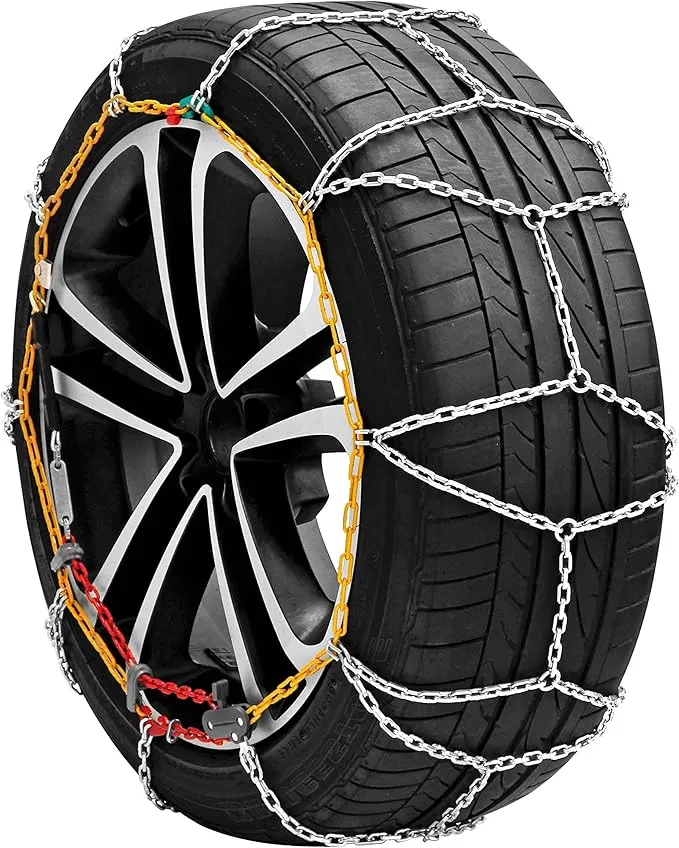 Catene da neve 9mm Gruppo 9.5 - Misura 235/55 R15 - OMOLOGATE ONorm 5117, TUV, GS