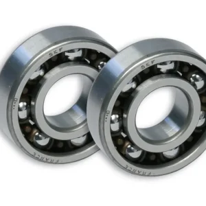 6616065e 2 cuscinetti sfere ø 20x47x12,7 c4 per albero motore derbi e scooter minarelli-yamaha