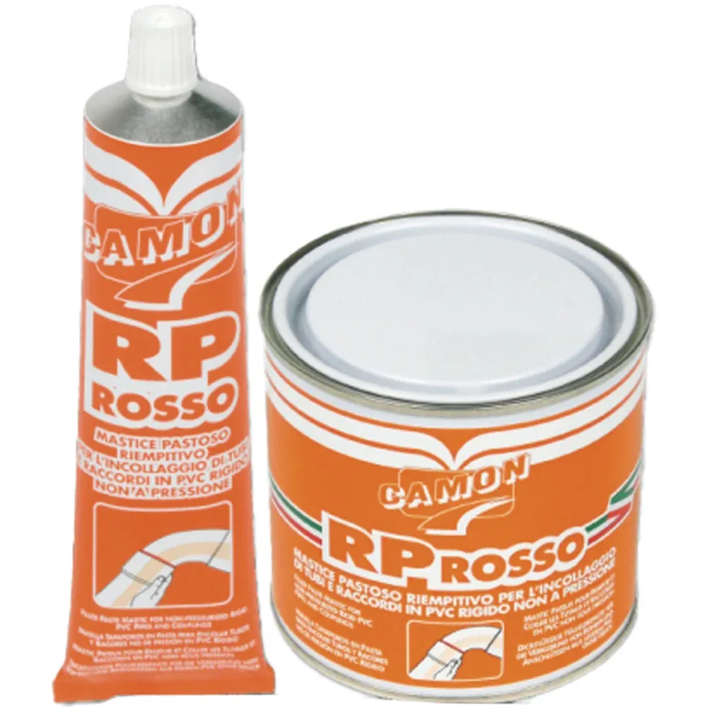 Adesivo Pastoso Riempitivo Barattolo Gr 700 Rosso