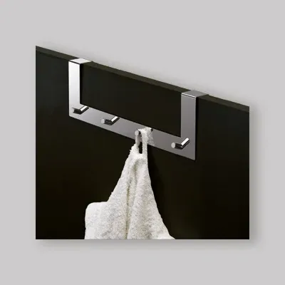 Appendiabiti Quadruplo Sopra Porta 40X7,2X12,2 Cm