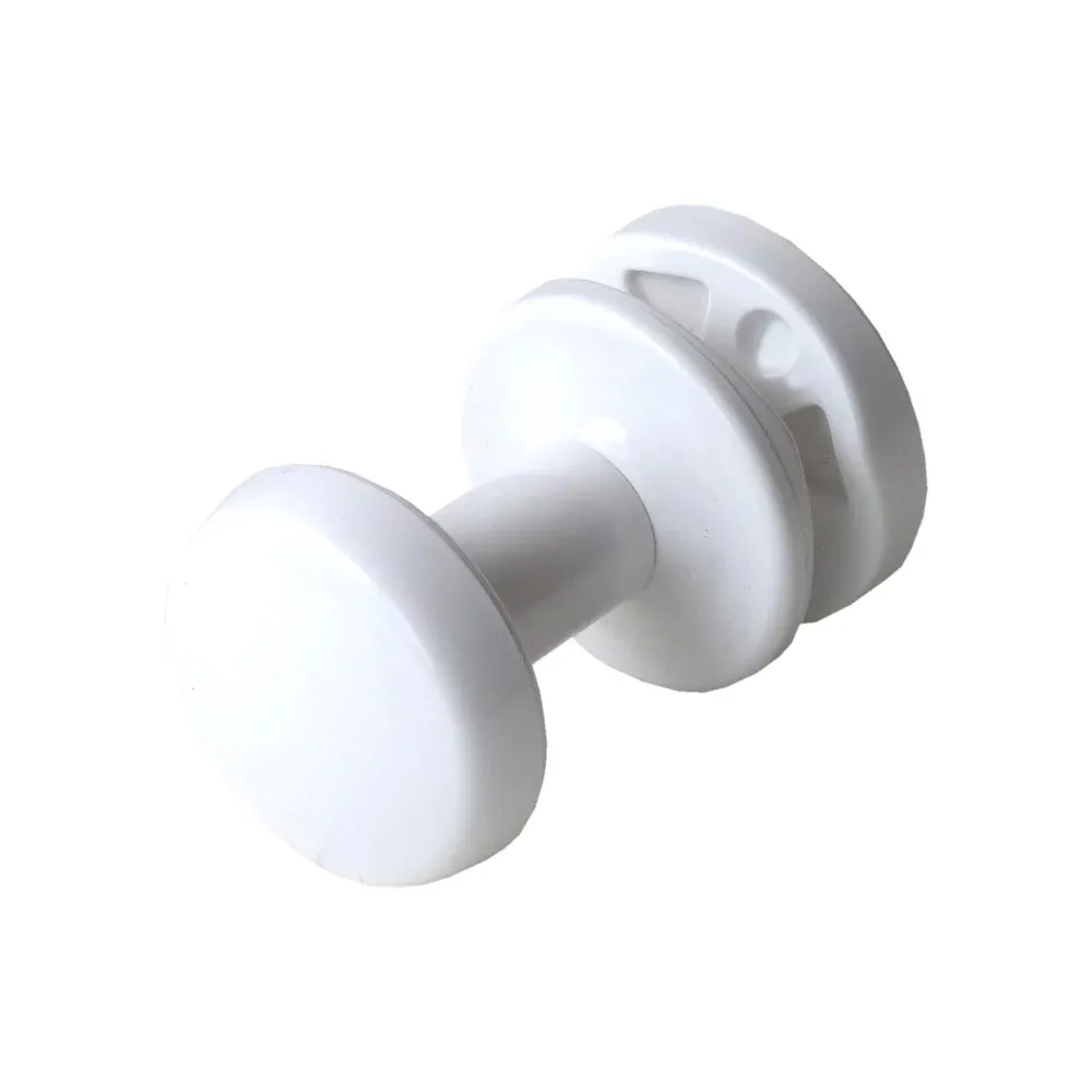 Appendiabito Per Termoarredo Bianco - Ø30 Mm