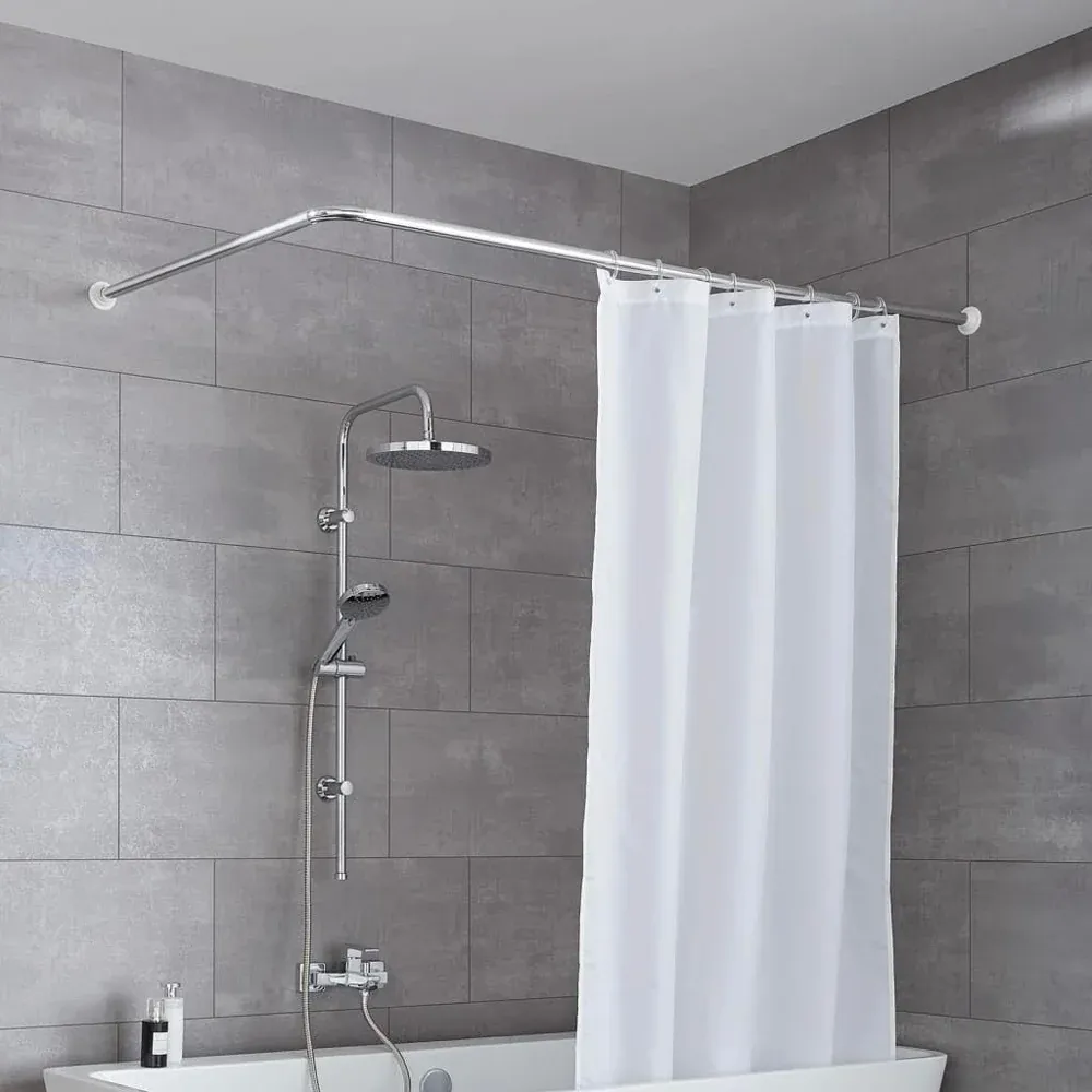 Asta Doccia Ideal Cromata 2 Lati 80X80 Cm