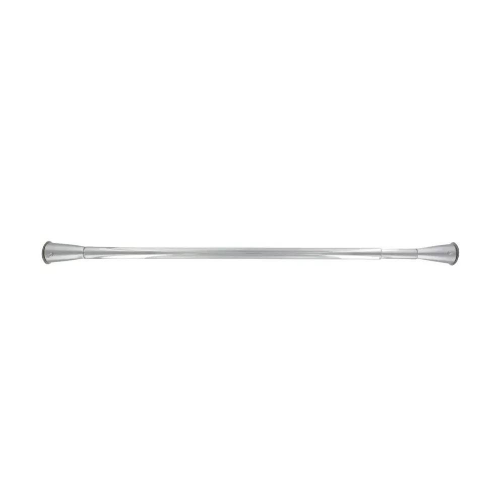 Asta Per Tenda Doccia Estensibile 1 Lato Cromo Ø 22 -75X125 Cm