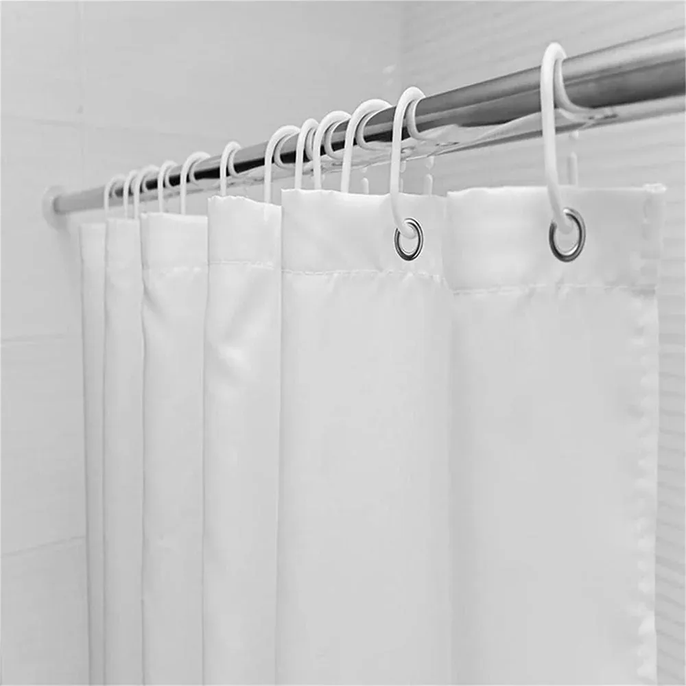 Asta Per Tenda Doccia Estensibile 1 Lato Cromo Ø 22 -75X125 Cm