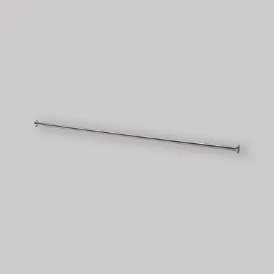 Asta Per Tenda Doccia Estensibile 1 Lato Cromo Ø 22 - 75-225 Cm